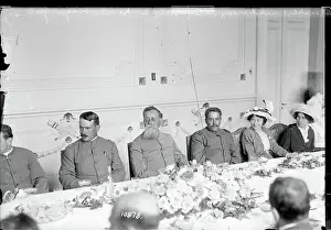 Three Generals, A Daughter At Right