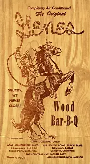 1955 Prints: Genes Wood Bar-B-Q