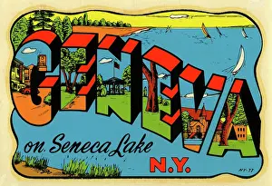 Geneva Prints: Geneva on Seneca Lake