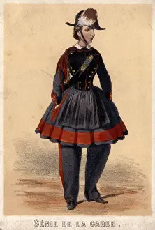 Portrait Female Roles Prints: Genie De la Garde
