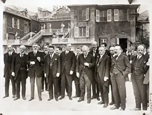 Genoa Prints: Genoa Conference Delegates Pose