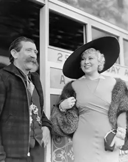Gentleman Admirer Meeting Actress Mae West