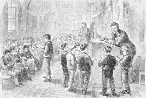 Gentlemen Instructing Boys at a Boy's Home