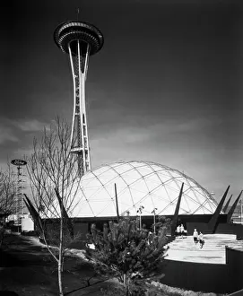 Geodesic Dome and Space Needle