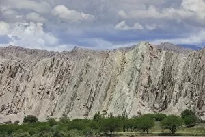 Images Dated 6th November 2012: Geologic formations of a dry lake bed in the Monument Natural Angastaco, Salta, Argentina