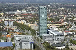 Images Dated 26th April 2012: Georg-Brauchle-Ring in Munich, Upper Bavaria, Bavaria, Germany, Europe