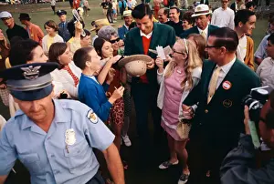 George Archer Signing Autographs After Tournament
