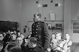 Prints of Trinidadian civil rights activist, firefighter and soldier George Arthur Roberts (1890-1970), wearing his London Auxiliary Fire Service (AFS) uniform Discover the Vision of Haywood Magee – A Master of Mid-Century British Life: George Arthur Roberts, Trinidadian Civil Rights Activist, Firefighter & Soldier