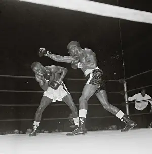 George Benton and Rubin Carter Boxing