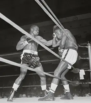 George Benton and Rubin Carter Boxing