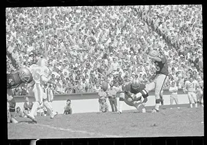 George Blanda Kicking Field Goal