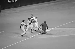 Fist Fight Prints: George Brett and Graig Nettles Fighting