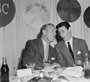 George Burns and Eddie Fisher