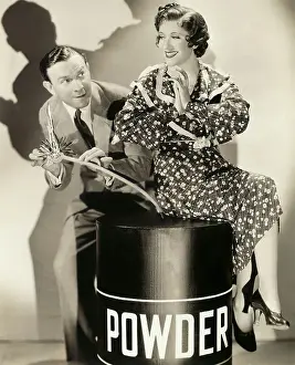George Burns and Gracie Allen