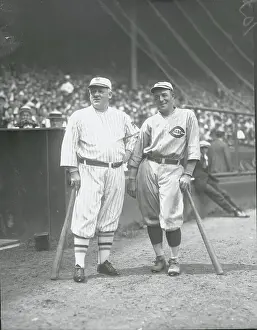 George Burns with John McGraw