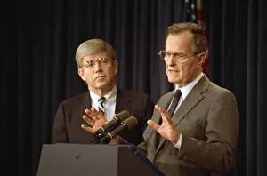George Bush Presenting Jack Kemp