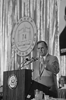 George H Prints: George Bush Speaking at Convention