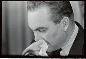 George C. Wallace in Pensive Mood