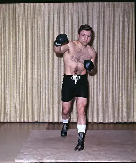 George Chuvalo in Fighting Pose
