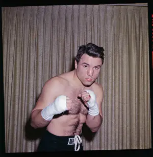 George Chuvalo in Fighting Pose