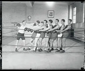 George Decker Training His Boxing Team