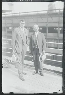 Arthur J Prints: George E. Willis and Arthur J. Morris Posing