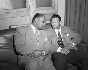 George Gainford and Sugar Ray Robinson