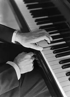 George Gershwin Playing Piano