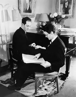 Sheet Music Prints: George Gershwin with William Daley