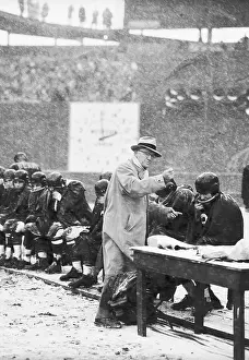Sideline Prints: George Halas In Action
