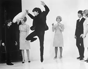George Harrison Practicing Dance Steps