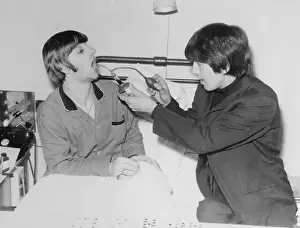 George Harrison Visiting Ringo Starr