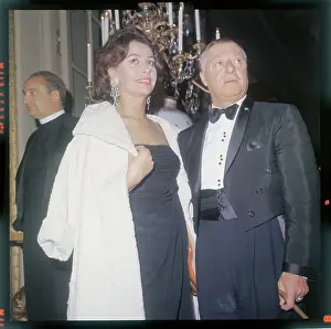 George Jessel with Helene DuFresne