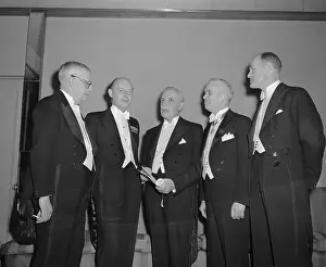 Laurent Prints: George Kennan with Canadian Officials