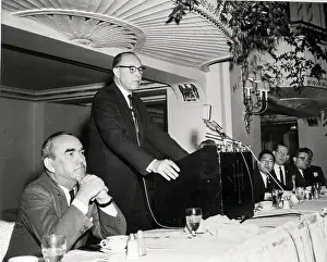 Plastic Prints: George Kistiakowsky At Podium