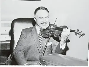 George Liberace Playing Violin
