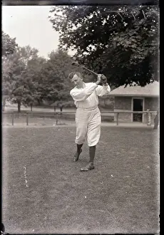 Swinging Prints: George Low Plays in Golf Championship