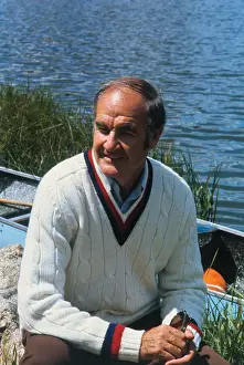 Mcgovern Prints: George McGovern Enjoying His Vacation