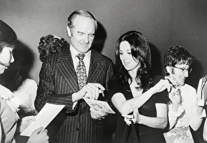 Manchester Prints: George McGovern and Marlo Thomas