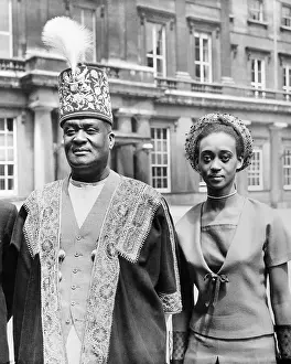 George Rukidi and Princess Elizabeth of Toro
