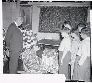 Respect Prints: George Ruppert and Schoolboys Mourning at Bier of Lou Gehrig