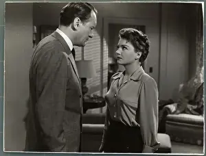 Treachery Prints: George Sanders and Anne Baxter in All About Eve
