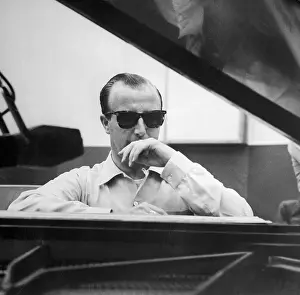 Hands On Face Prints: George Shearing