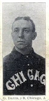 Arc0010814 Prints: George Stacy Davis Baseball Card