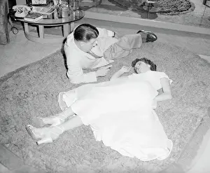 Directing Prints: George Stevens Directing Liz Taylor