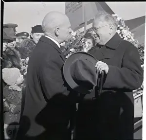 Ambassador Prints: George Summerlin Greets Maxim Litvinov