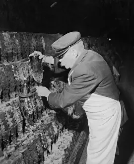 Wine Prints: George Villemain, Champagne Cellar