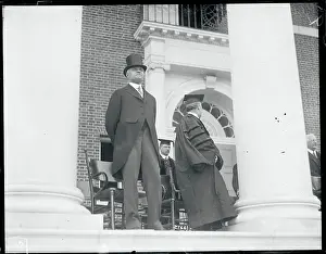 Baltimore Prints: George W. Goethals at Dedication Ceremony