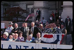 Wallace Prints: George Wallace Giving a Speech