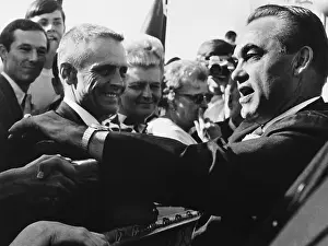 Wallace Prints: George Wallace Shakes Hands with Crowd